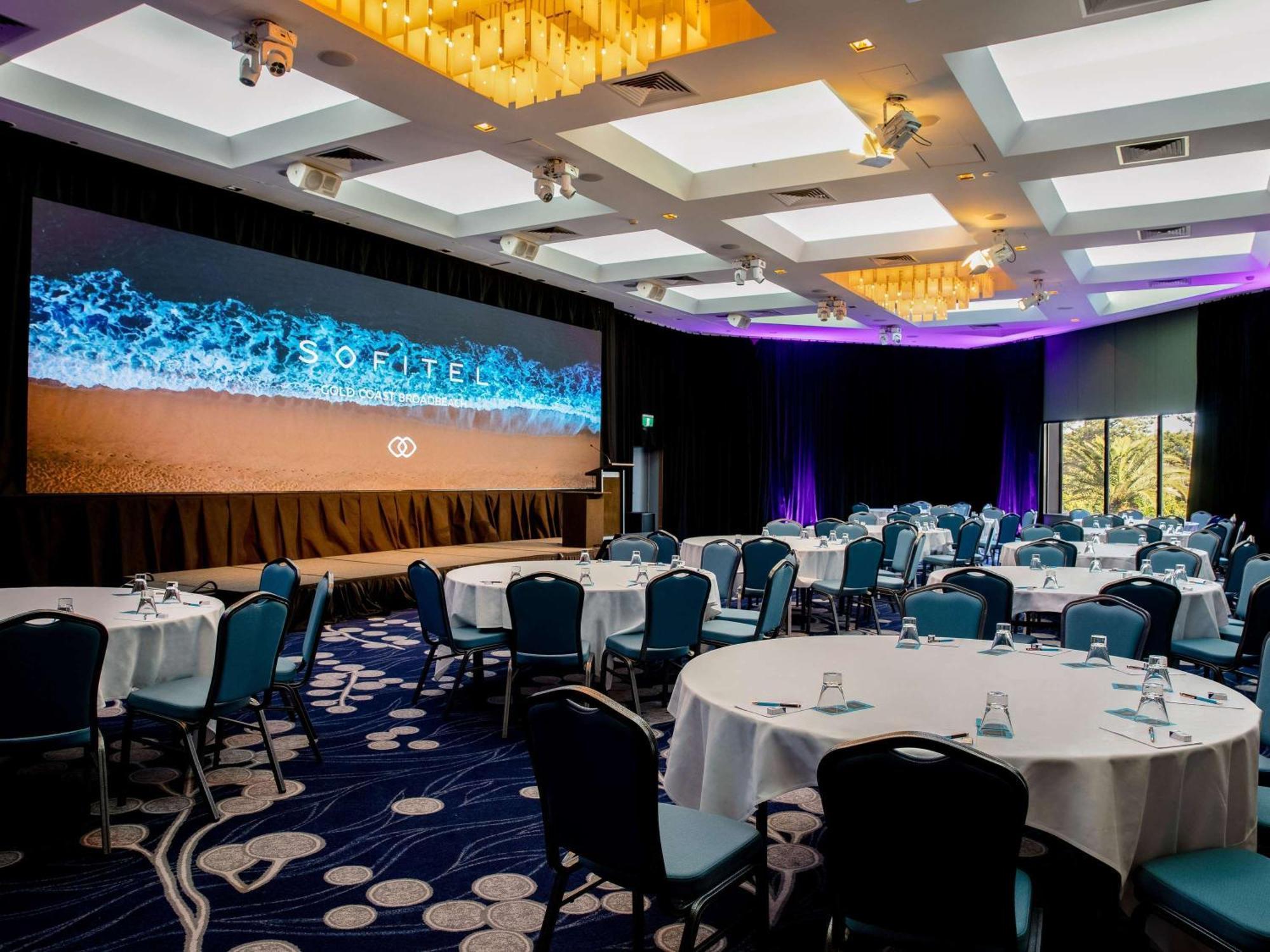 Sofitel Gold Coast Broadbeach Exterior foto The ballroom at the 2018 World Conference Centre